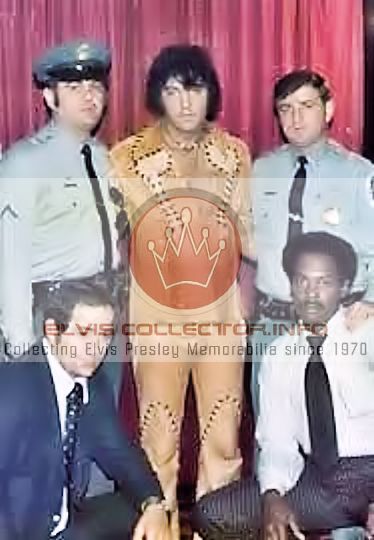 WM RARE 1970 brown leather police